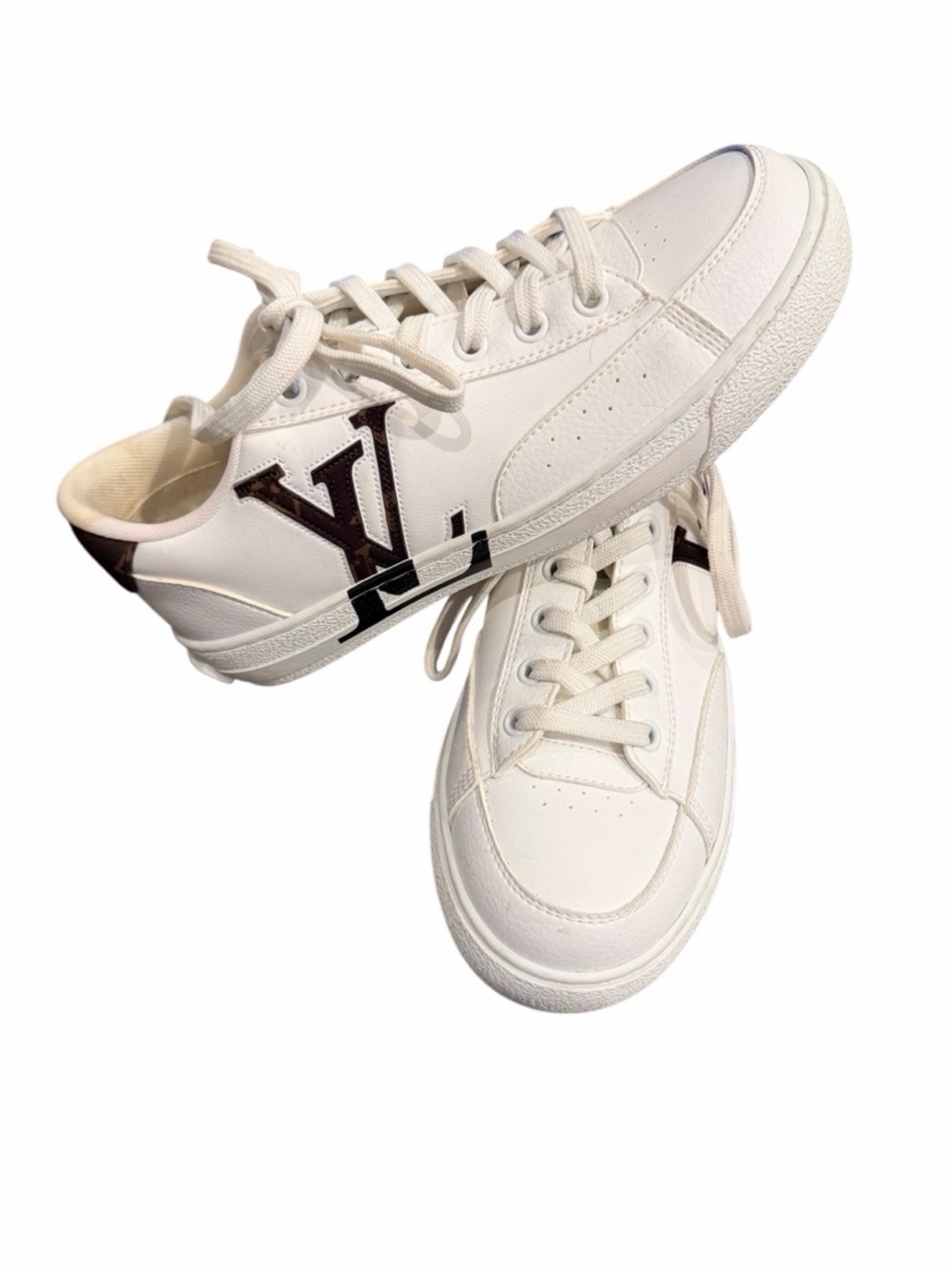 Leather sneakers, Louis Vuitton Charlie Low-Top Size 36